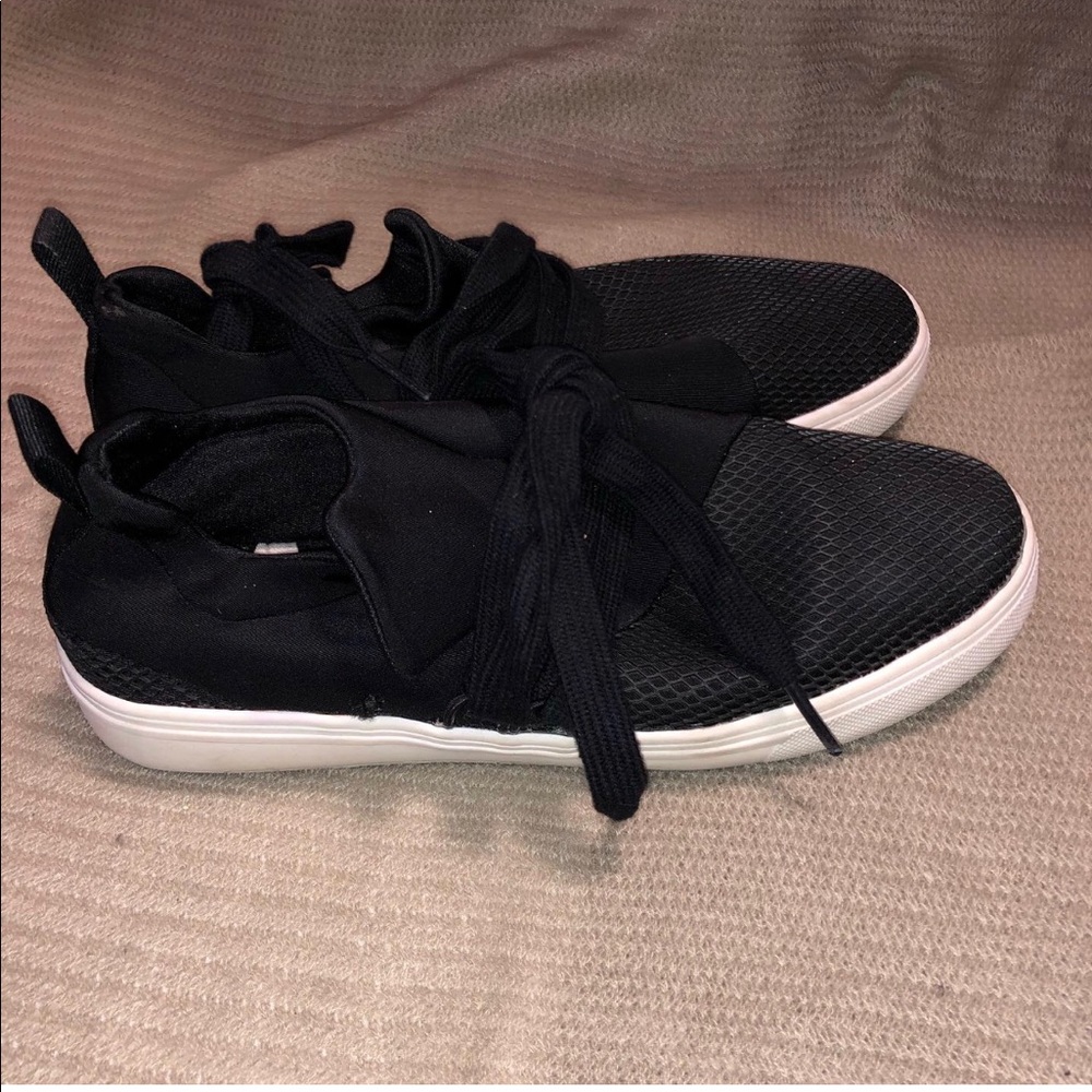 Black Target Sneakers